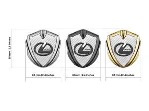 Lexus Emblema Metallico Badge Stile High-End Disegno Drift